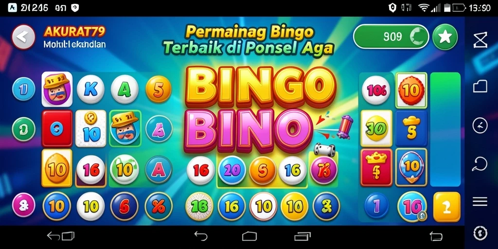 Screenshot gameplay Bingo AKURAT79 yang seru dan menantang.