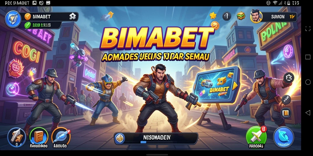 Tangkapan layar <strong>BIMABET</strong> menunjukkan gameplay Arcade yang menantang.