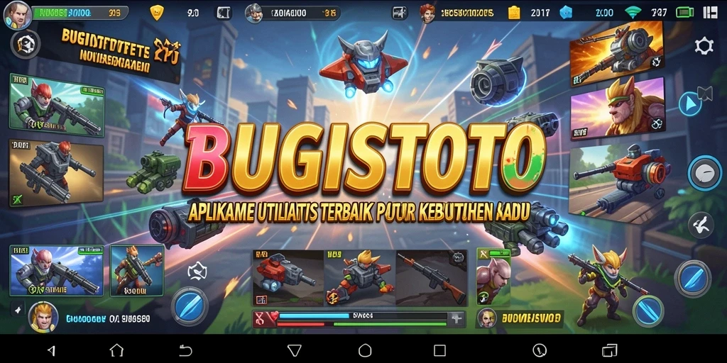 Tampilan antarmuka pengguna BUGISTOTO yang sederhana dan efisien.