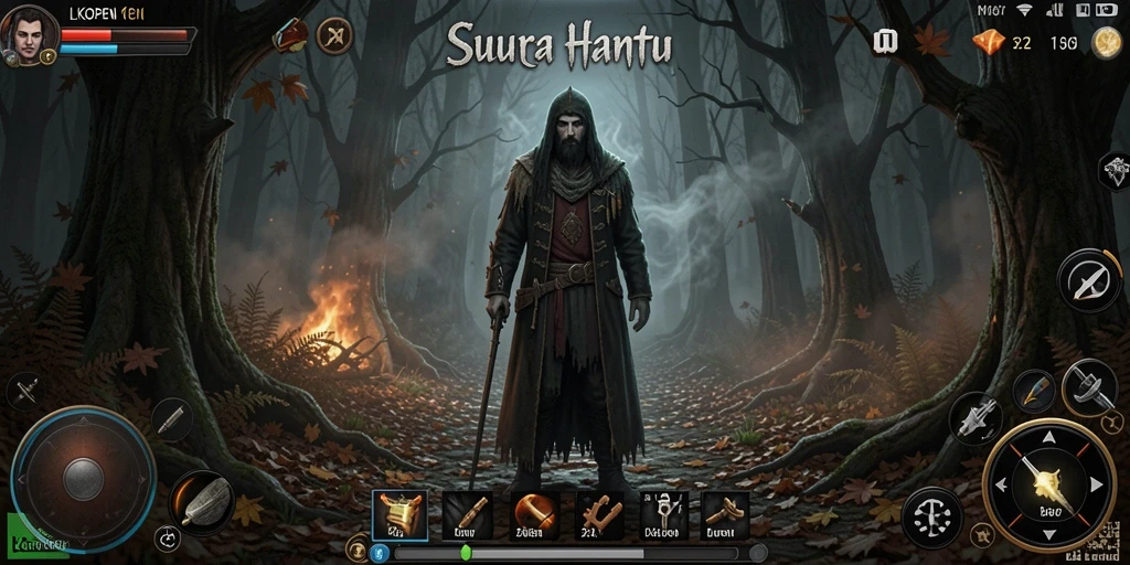 Gameplay mencekam di LKOPEN menampilkan suasana yang mengerikan.