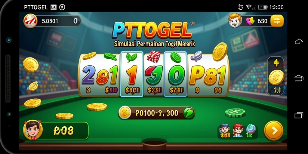 Tampilan gameplay PTTOGEL yang menarik dan interaktif.