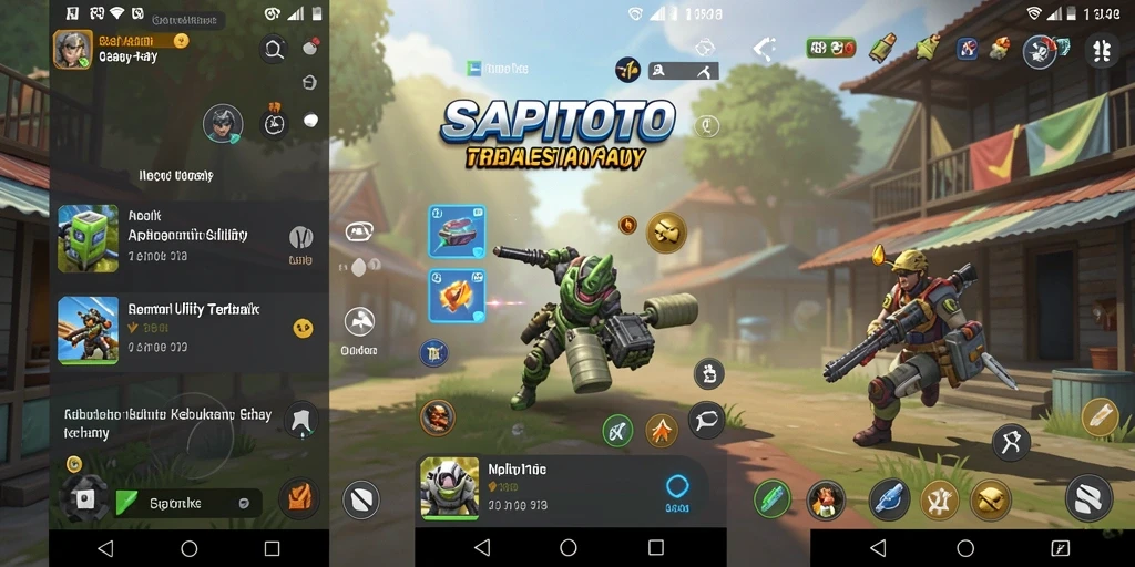 Tampilan antarmuka pengguna yang menarik dari SAPITOTO.